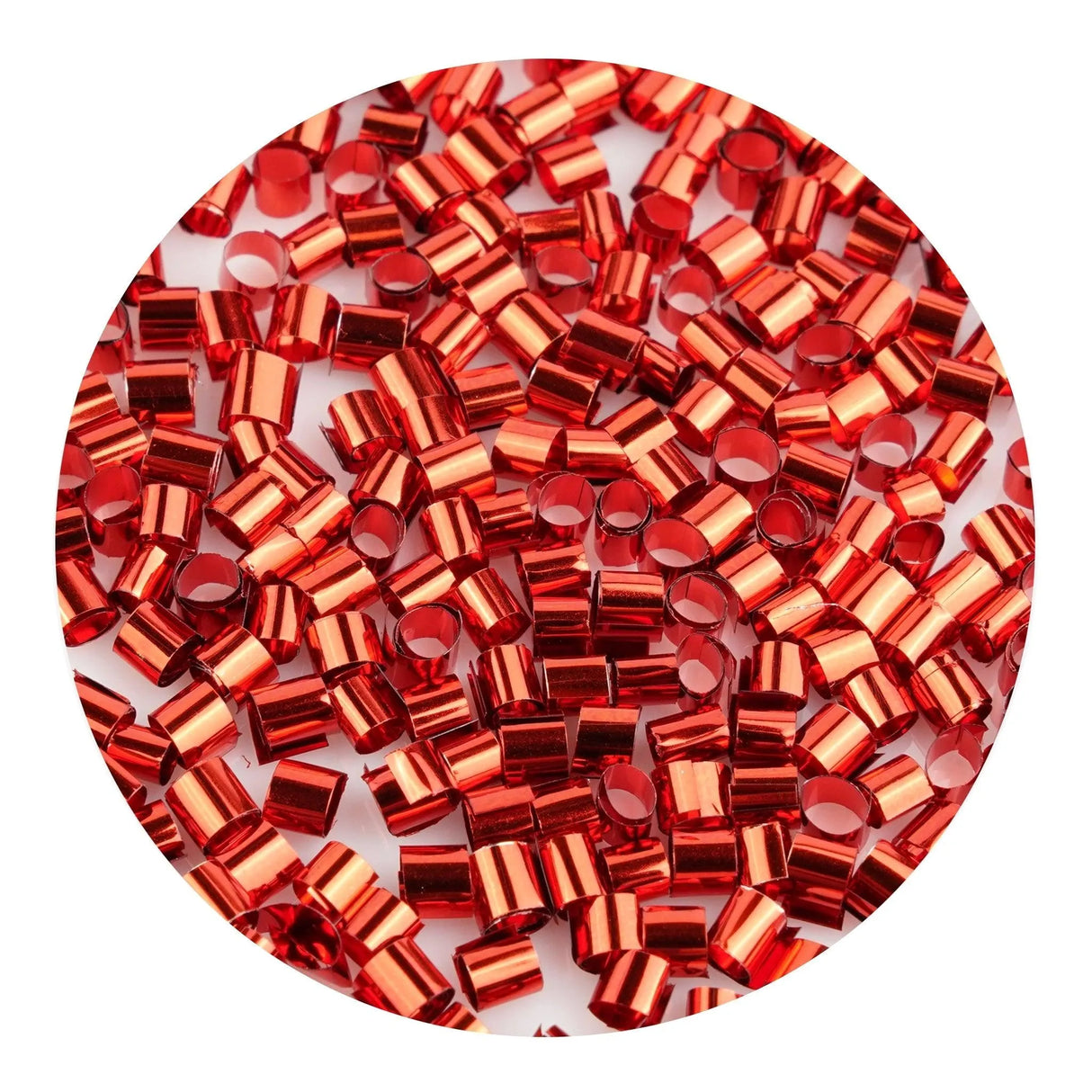 Bingsu Beads - Metallic Red (3.25 oz Bag)