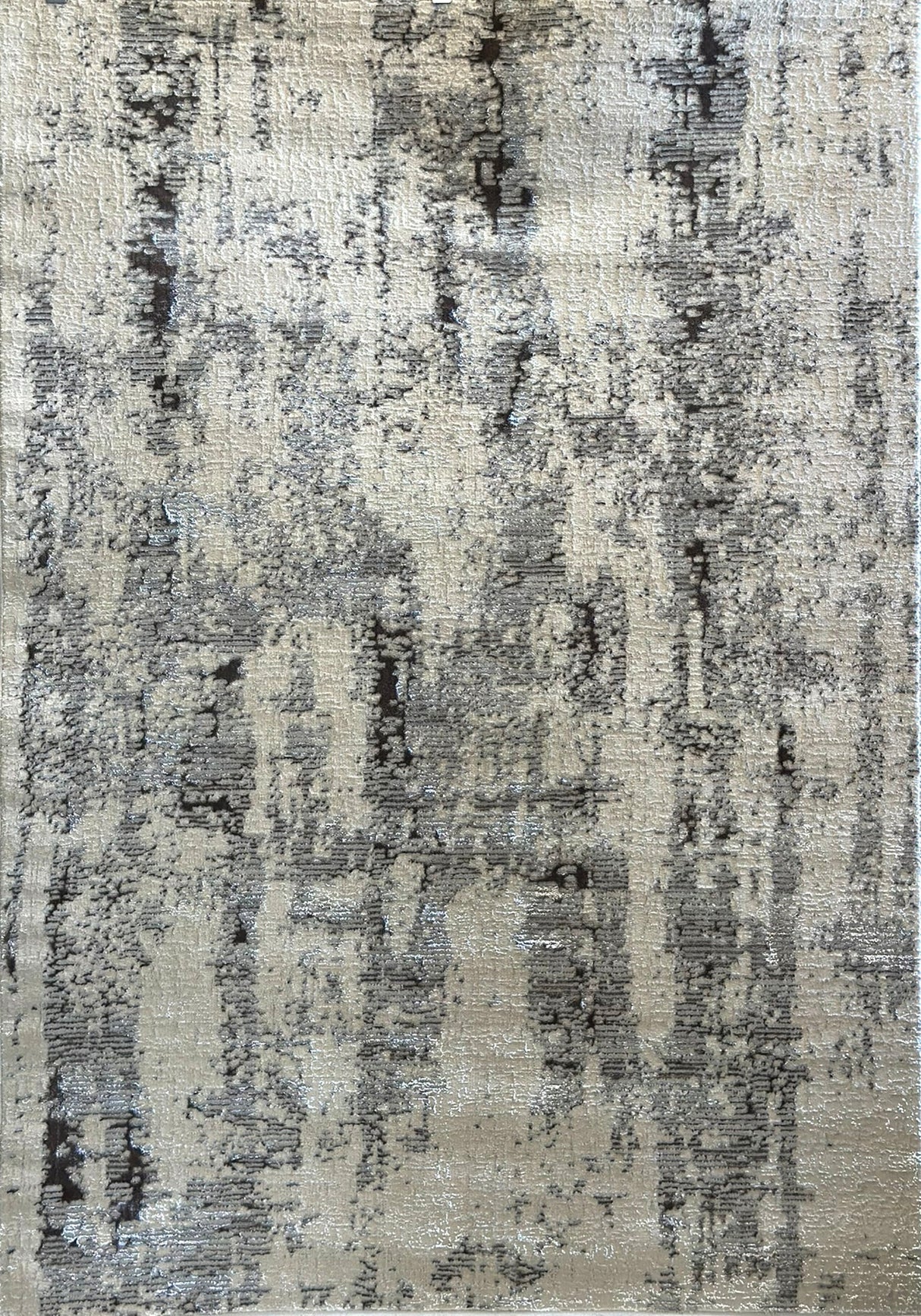 Color-Changing Polyester Viscose Blend Area Rug - Flat Weave, Color-Changing, 100% Polyester / Machine Made / Made In Turkey (1 Unit)