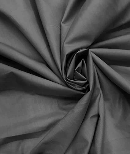 Polycotton Broadcloth Cotton Blend Fabric - Aqua, Broadcloth, 60" Wide (1 Yard)