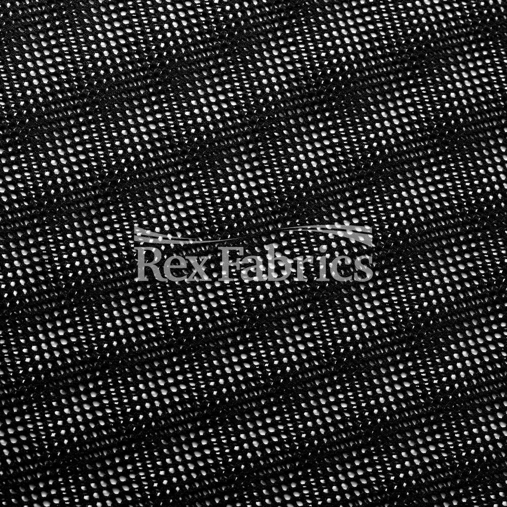 Tempest Mesh Nylon Spandex Fabric - 10 Colors, Solid, 58/60" Width (1 Yard)