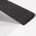 Tulle Glitter Fabric - 100 Percent Polyester Tulle Fabric - Aqua, Glitter Mesh, 54" Width (10 Yards)