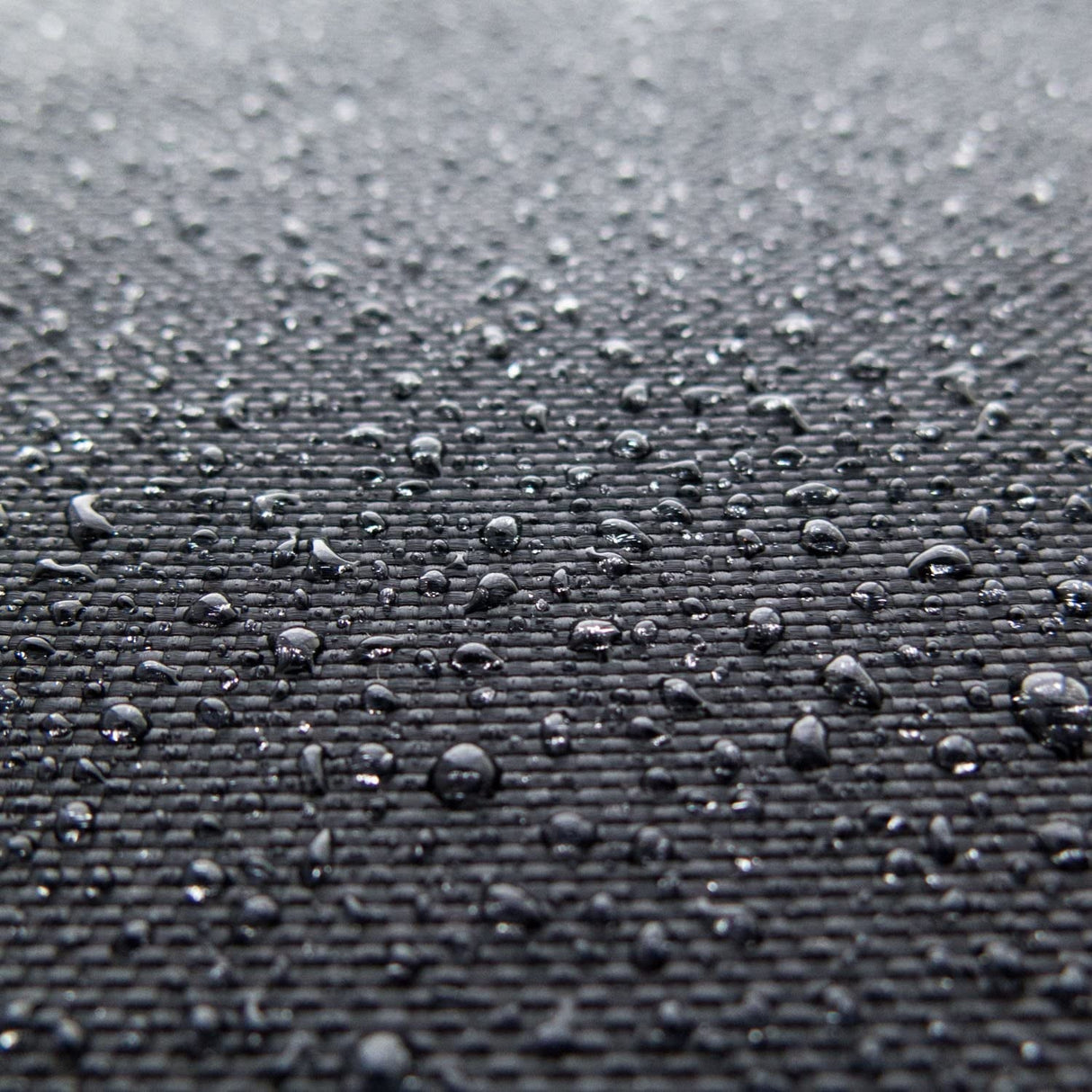 Waterproof Canvas 600 Denier Polyester Fabric - Black, 60" Width