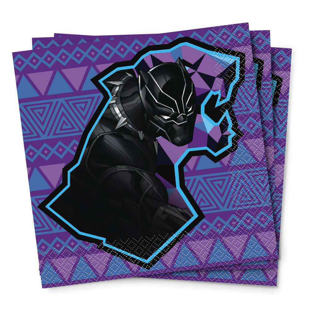 Black Panther Luncheon Napkins 16 Pack