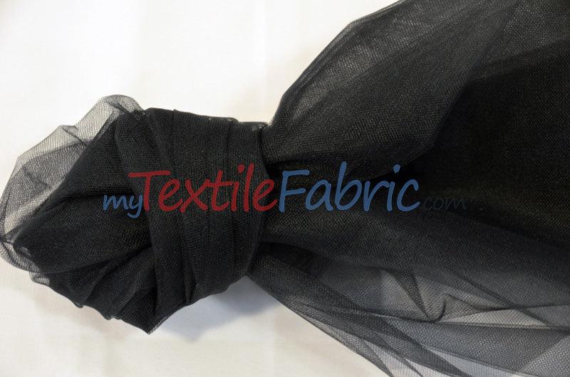 Bridal Tulle Illusion Nylon Tulle Fabric - Sheer Soft Bridal Veil, 108" Width (50 Yard Bolt)