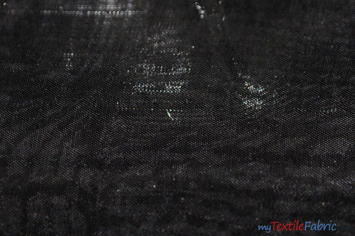 Mirror Organza Polyester Fabric - Sheer, Soft And Smooth, 58/60" Width (Continuous Yards & By Bolt)