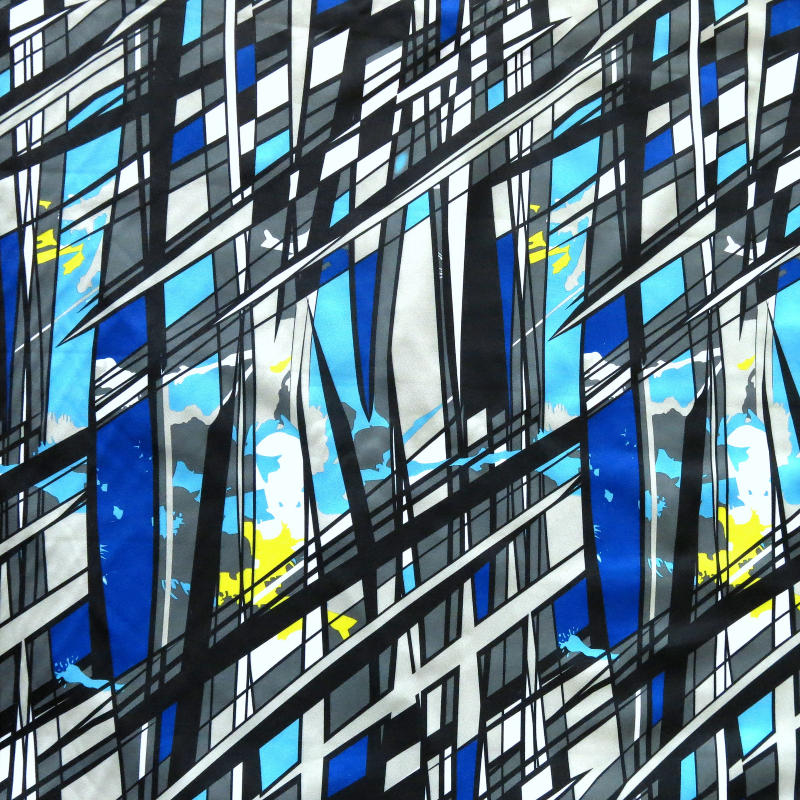 Microfiber Boardshort Fabric Abstract Print