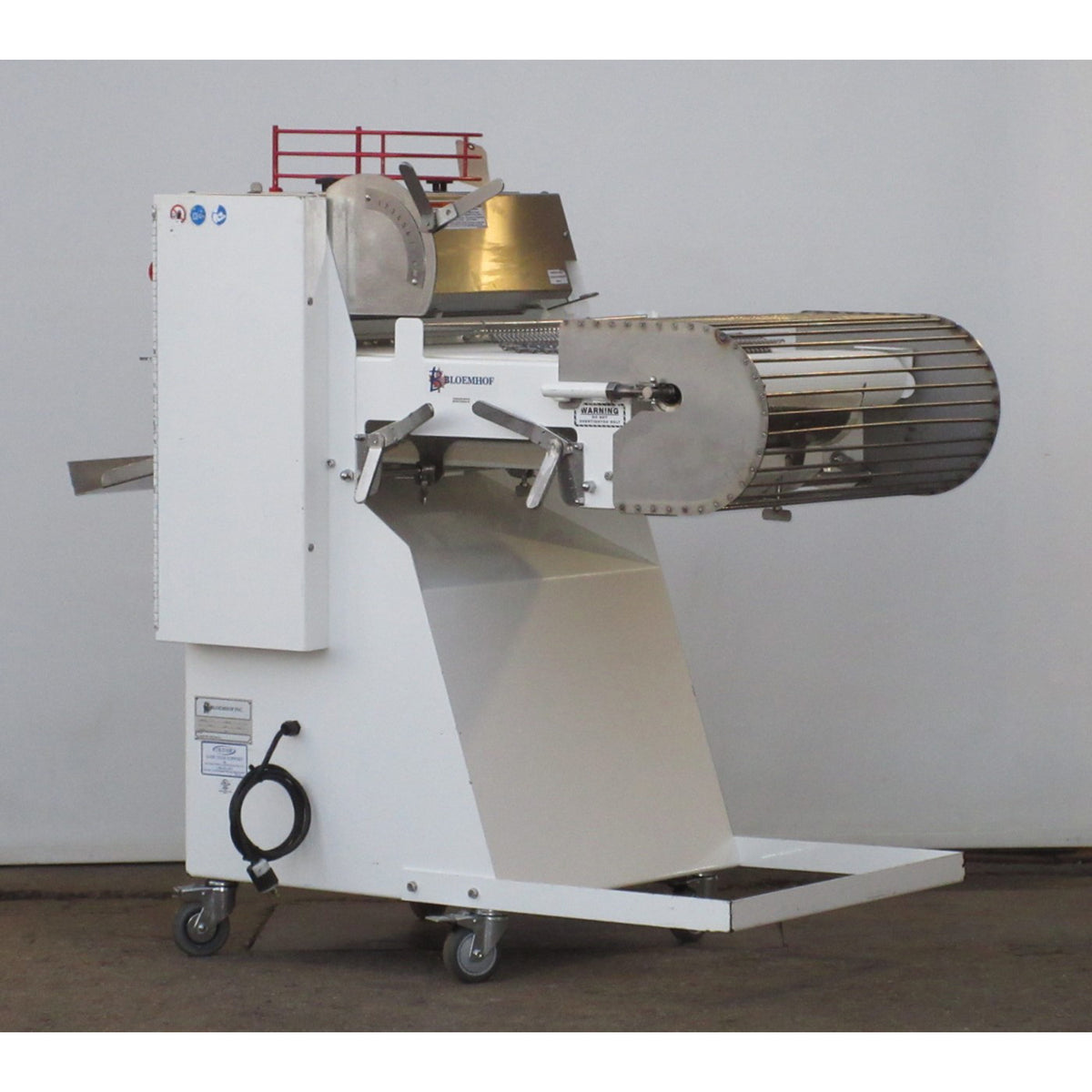 Bloemhof 860L Bread Moulder, Includes 2 Pressure Plates, Used Excellent Condition