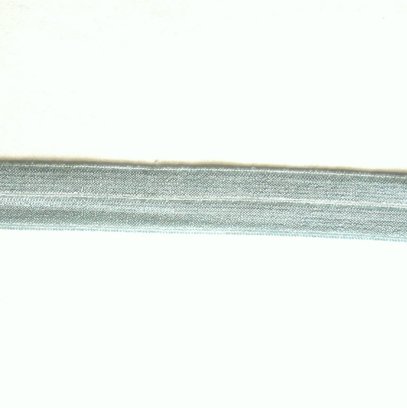Fold Over Elastic Trim Blue Frost 5/8"