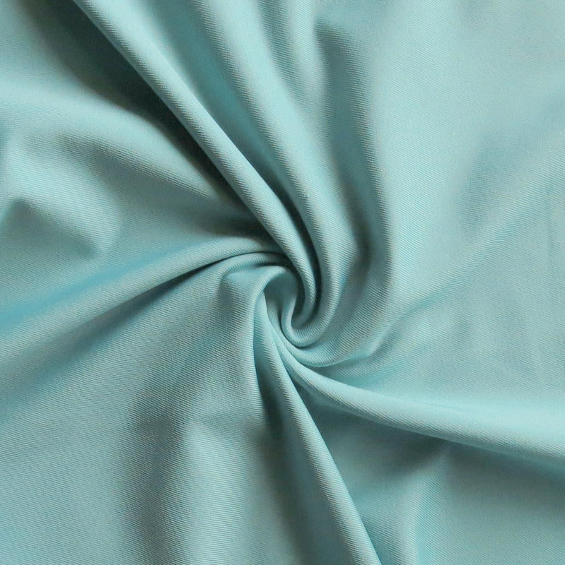 Dry-Flex Micropoly Lycra Jersey Knit Fabric - Blue Pearl