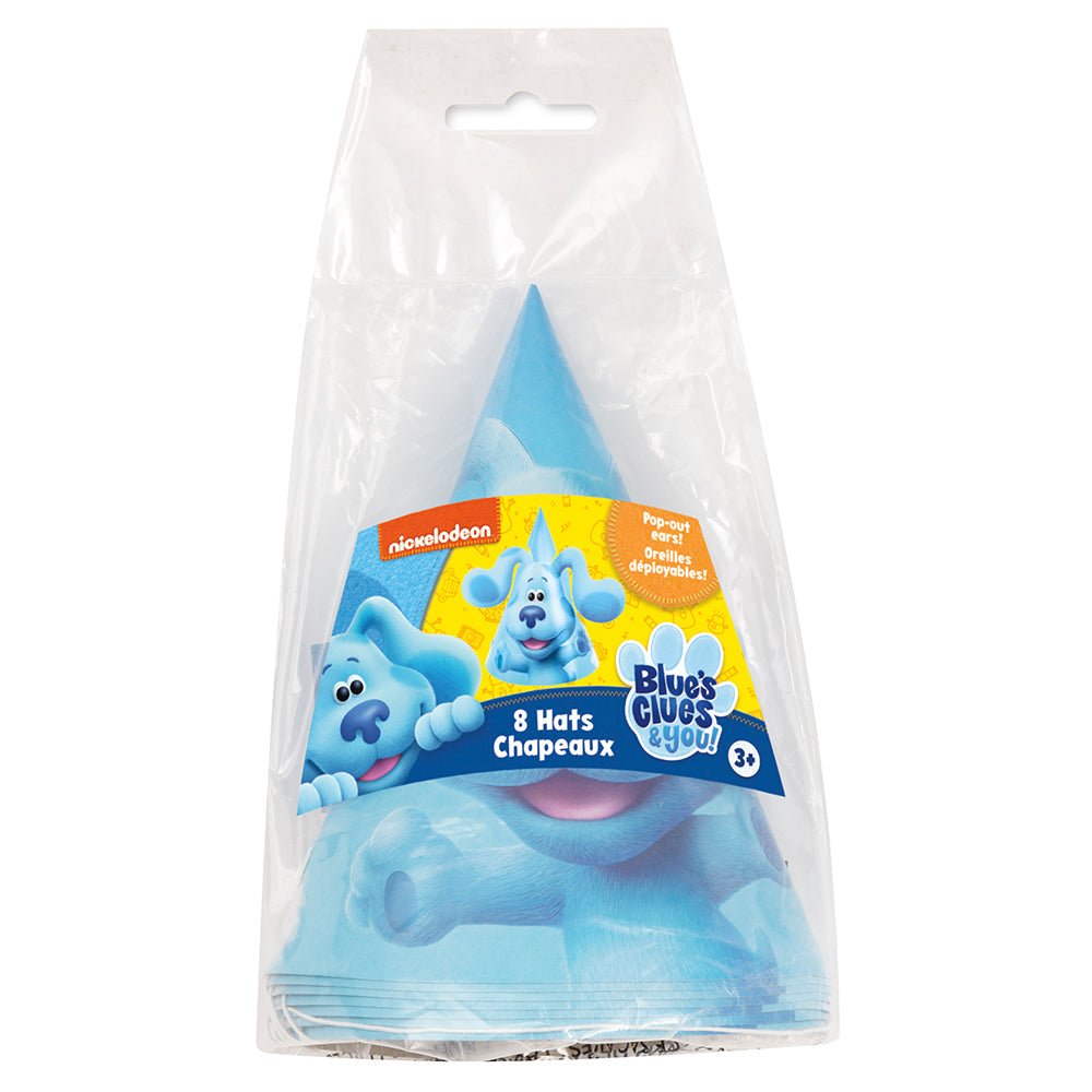 Blue's Clues Party Hats with Pop-Out Ears