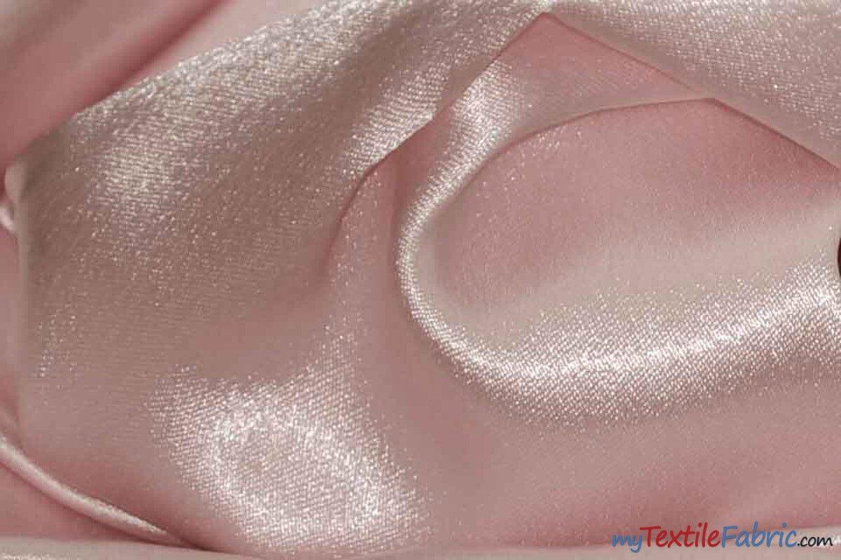 Superior Quality Crepe Back Satin Fabric - Multiple Colors, 58/60" Width (1 Yard)