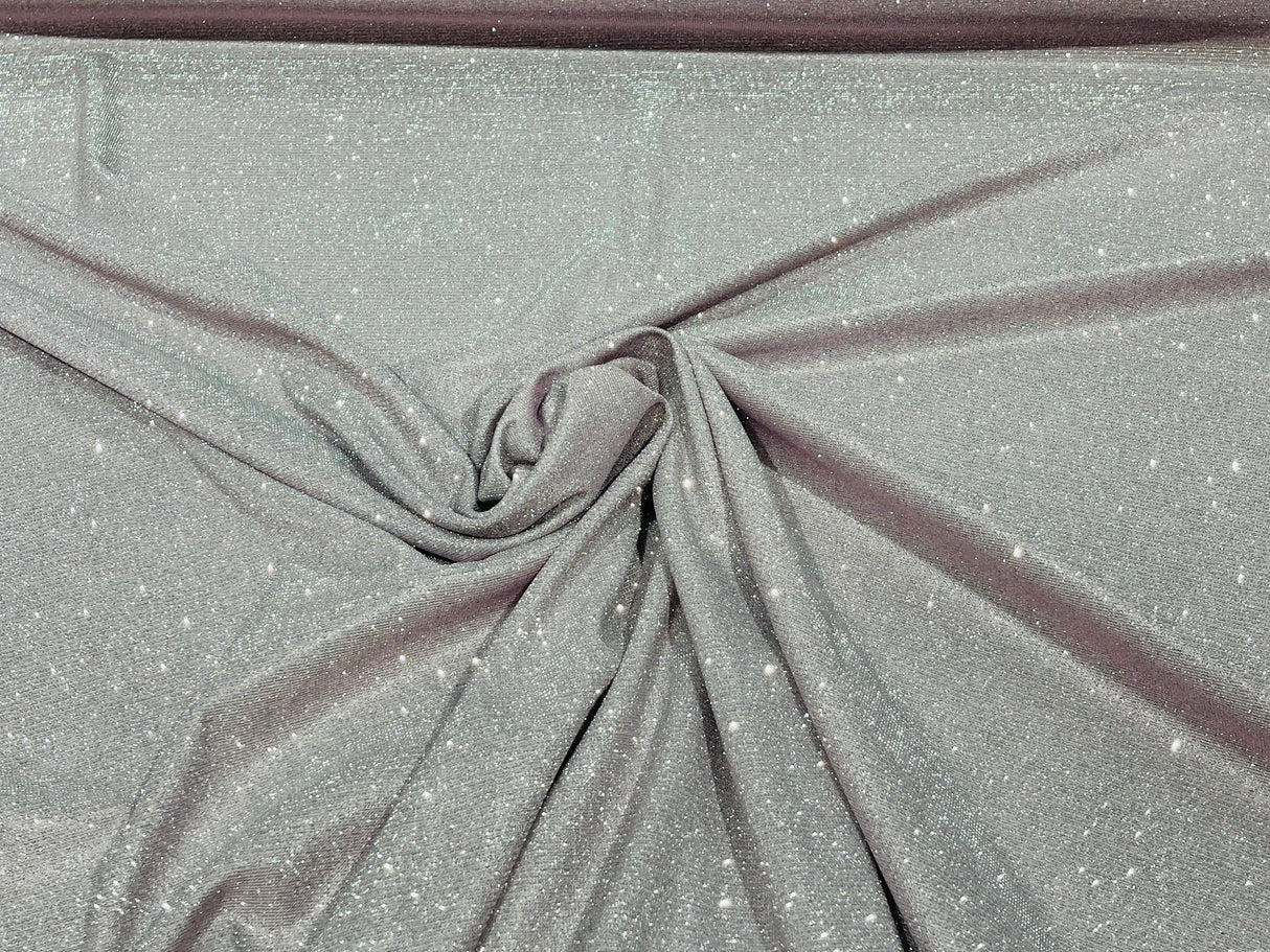 Blush Moon Shadow Shimmer Glitter Fabric - Blush, Full Glitter Covered, 58/60" Width (1 Yard)