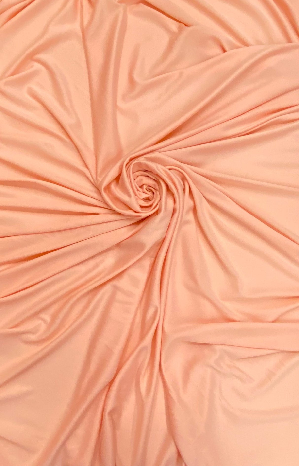 Stretch Lining Polyester Fabric - Blush, Matte Soft, 60" Width (1 Yard)