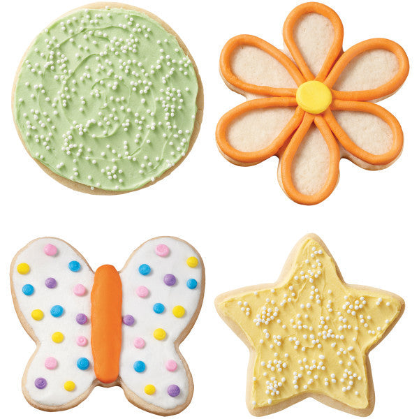 Wilton Assorted Grippy Cookie Cutters, 4-Piece