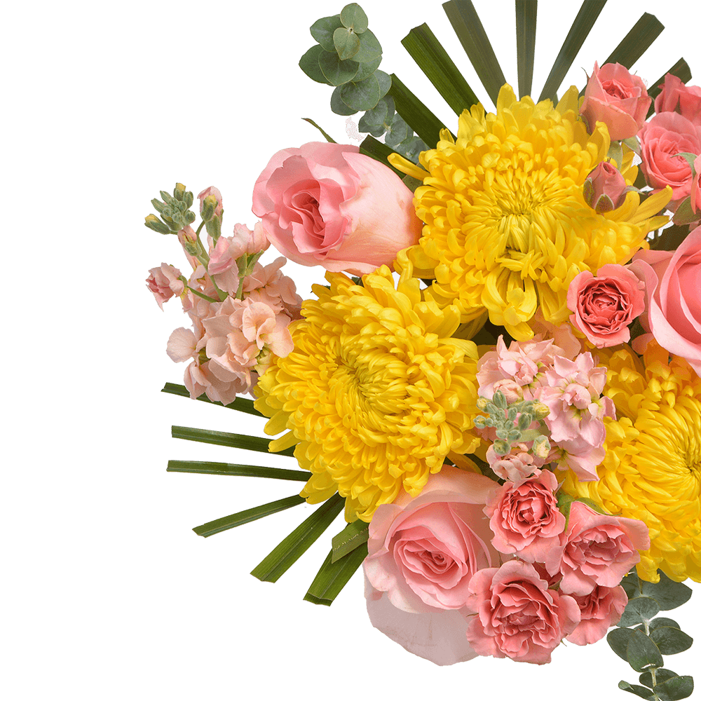 Full Blossomed Easter Arrangement – Fresh Flower Bunches