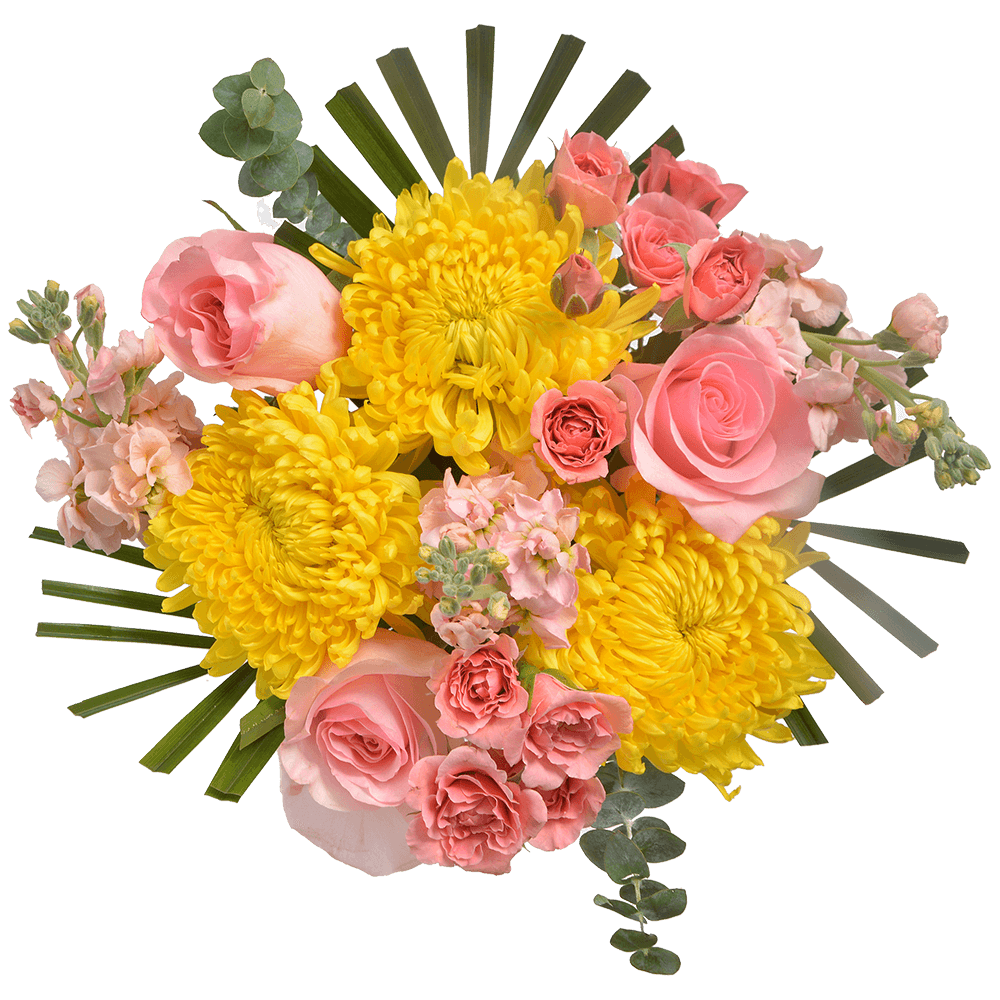 Full Blossomed Easter Arrangement – Fresh Flower Bunches
