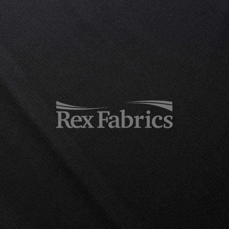 Breaker Poly Spandex Fabric - Black/White/Navy/Charcoal, Solid Woven, 56/57" Width (1 Yard)