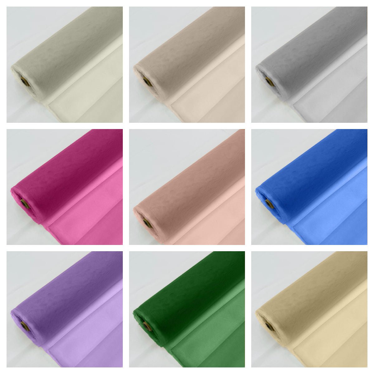 Bridal Illusion Mesh Tulle Fabric - Sheer Mesh, 58" Width, Sold By The Yard (1 Yard)