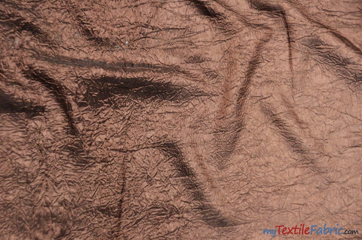 IFR Dull Crush Satin Polyester Fabric - Dull Crush Texture, 108" Width, Multiple Colors (1 Yard)
