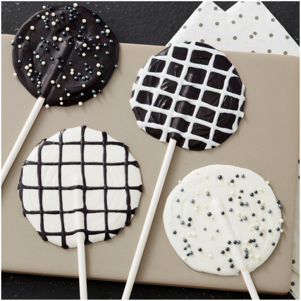 Wilton White 6-Inch Lollipop Cake Pop Sticks, 35-Count Pack