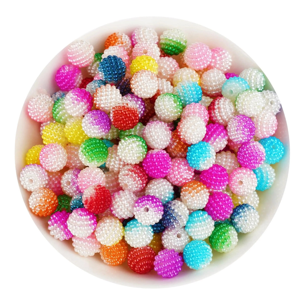 Bumpy Beads - Mixed Colors 2 Tone (215 per Bag - 10mm)