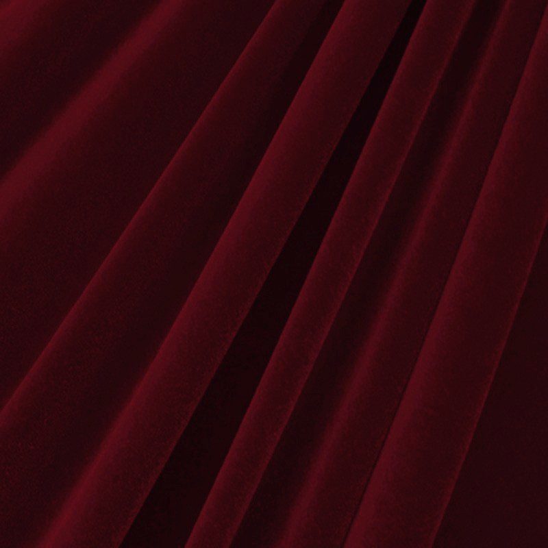 1 Yard Solid Stretch Velvet Fabric Silky Soft 4 Way Stretch for Apparel 58/60 Inch Width