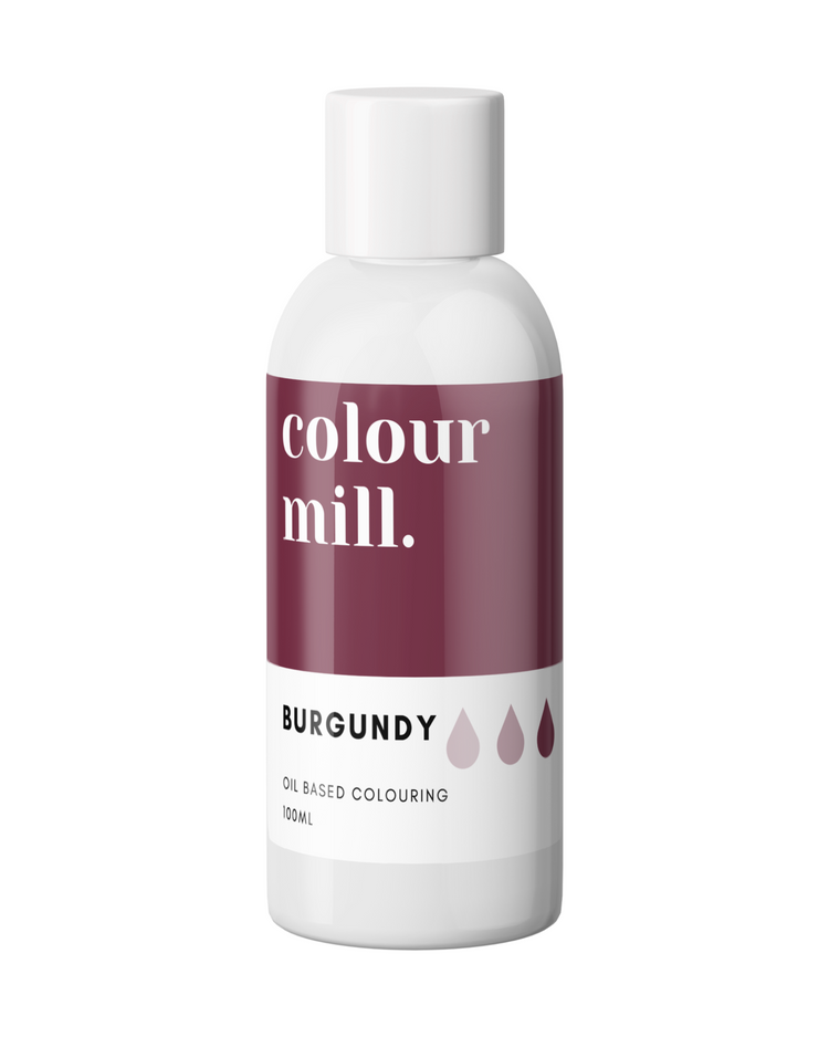 Oil Based Colouring – Burgundy, 100ml