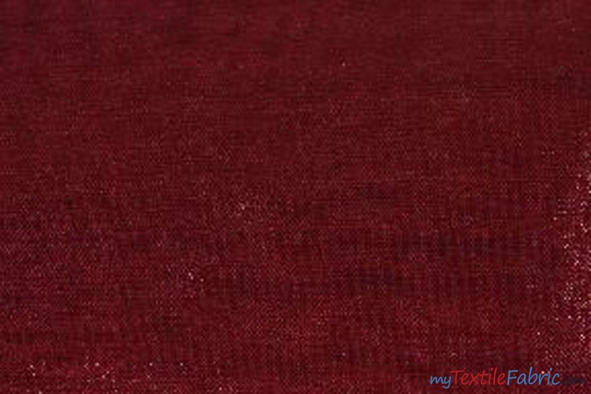Crystal Organza Polyester Fabric - Sparkle Sheer, 58/60" Width, Yards & Bolts (1 Yard)