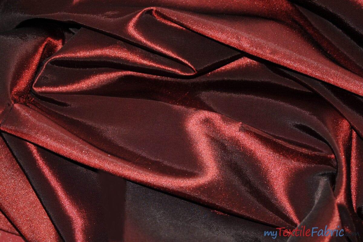 Stretch Taffeta Fabric - Multiple Solid Colors, 57/58" Width (Continuous Yards)