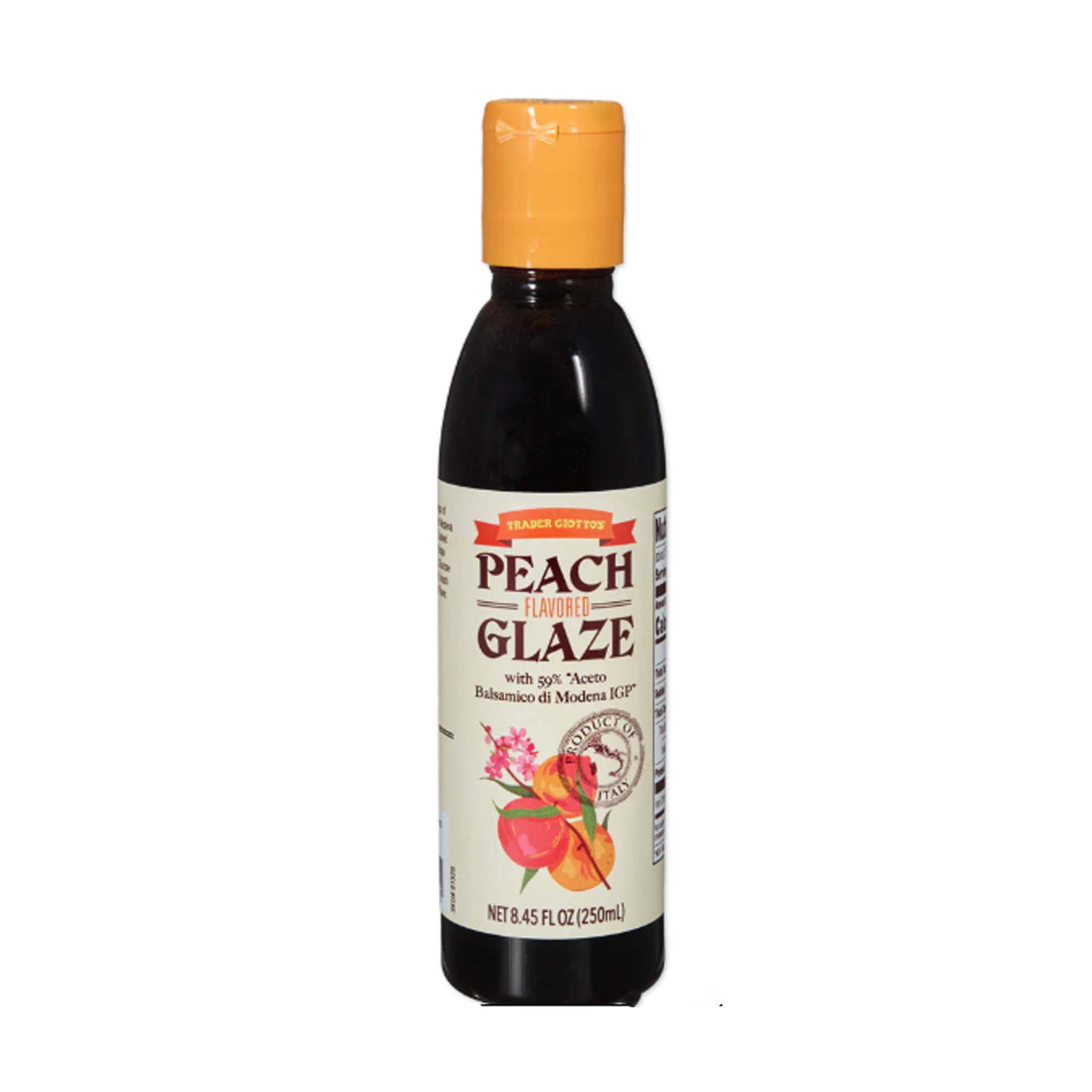 Peach Flavored Glaze – Sweet & Tangy Balsamic Vinegar Glaze with Peach Essence
