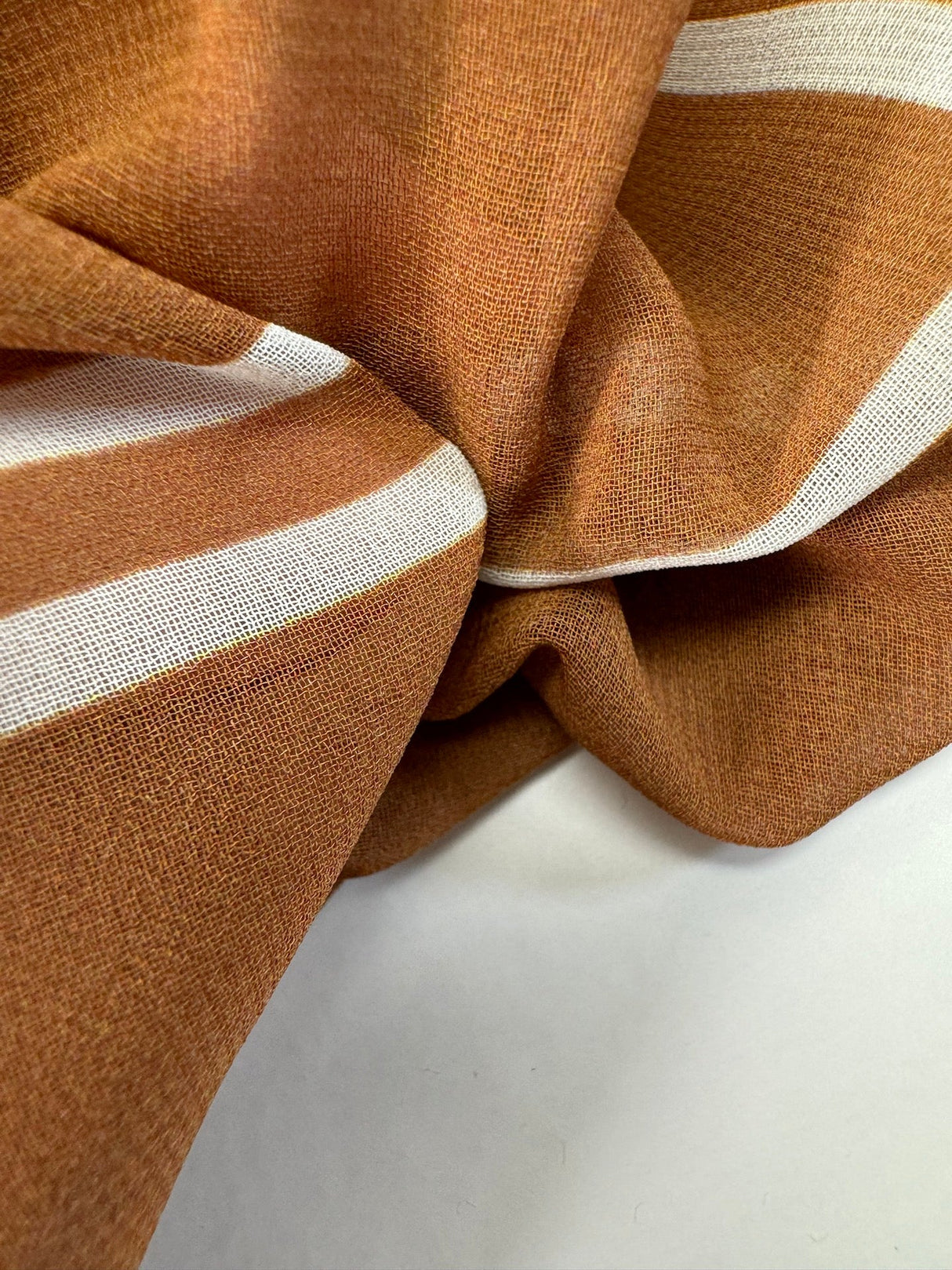 Polyester Chiffon Printed White Beige