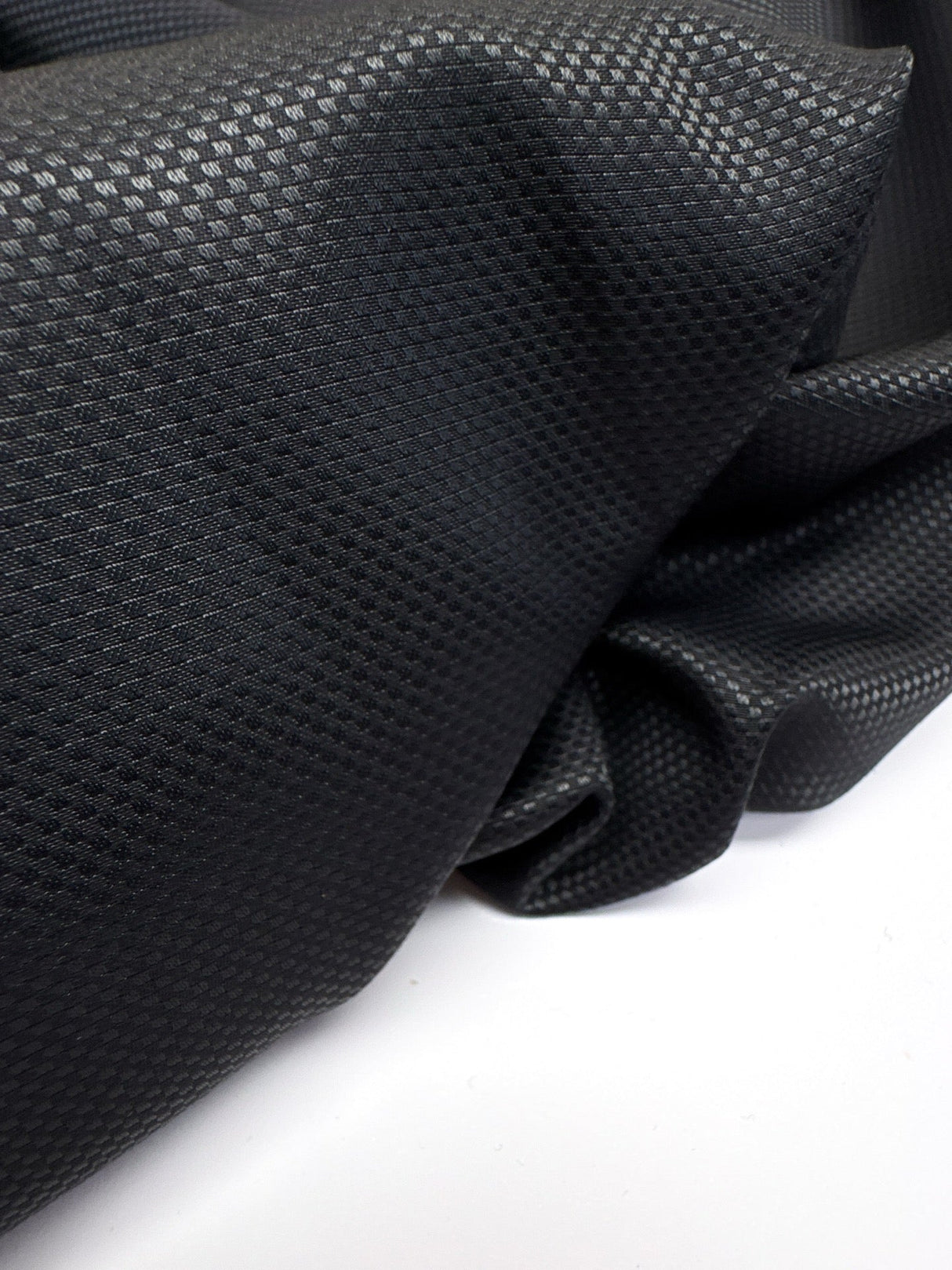 Cotton Jacquard Fabric Gray Black