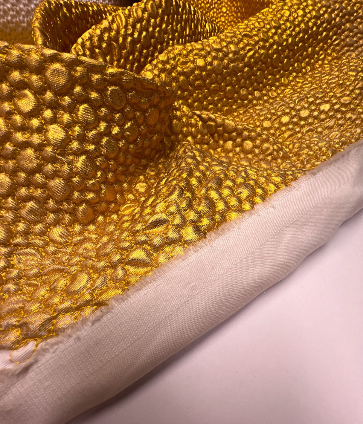 Cotton Coated Fabric Golden
