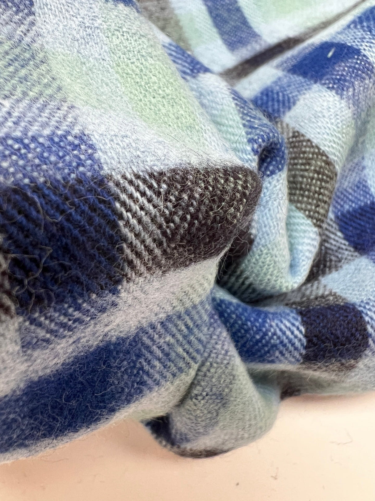 Cotton Flannel Striped Checked