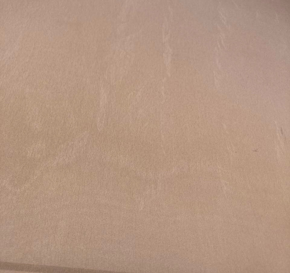 Silk Crepe Beige Fabric