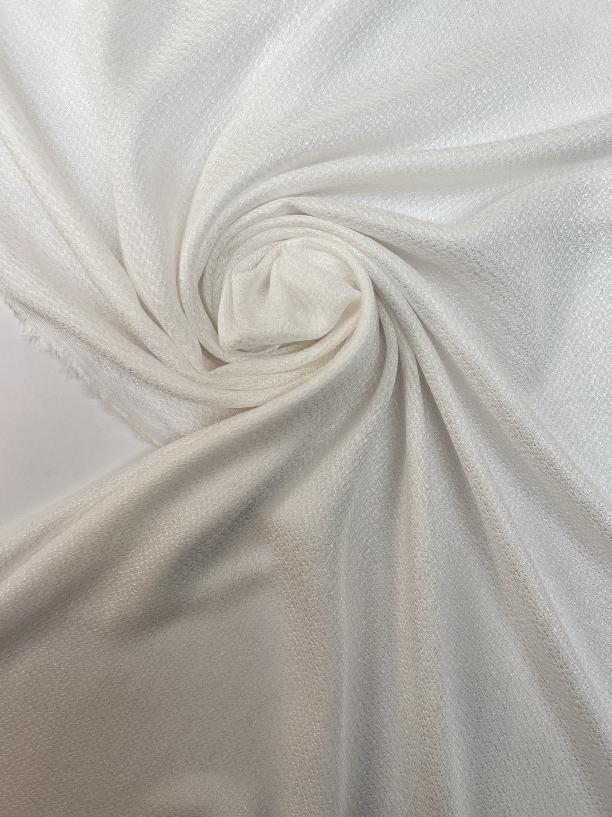 Viscose White Fabric
