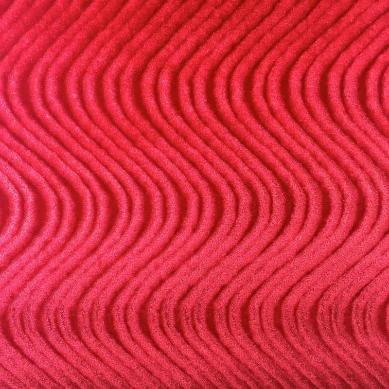 Velvet Flocking Fabric Swirl Pattern 58/60"