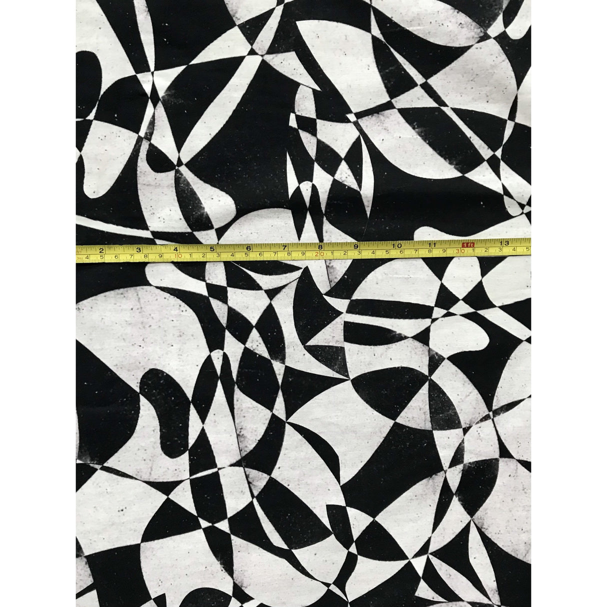 African Print Stretch Cotton Satin Fabric - Black, White Shattering The Glass Ceiling, 58" Width (1 Yard)