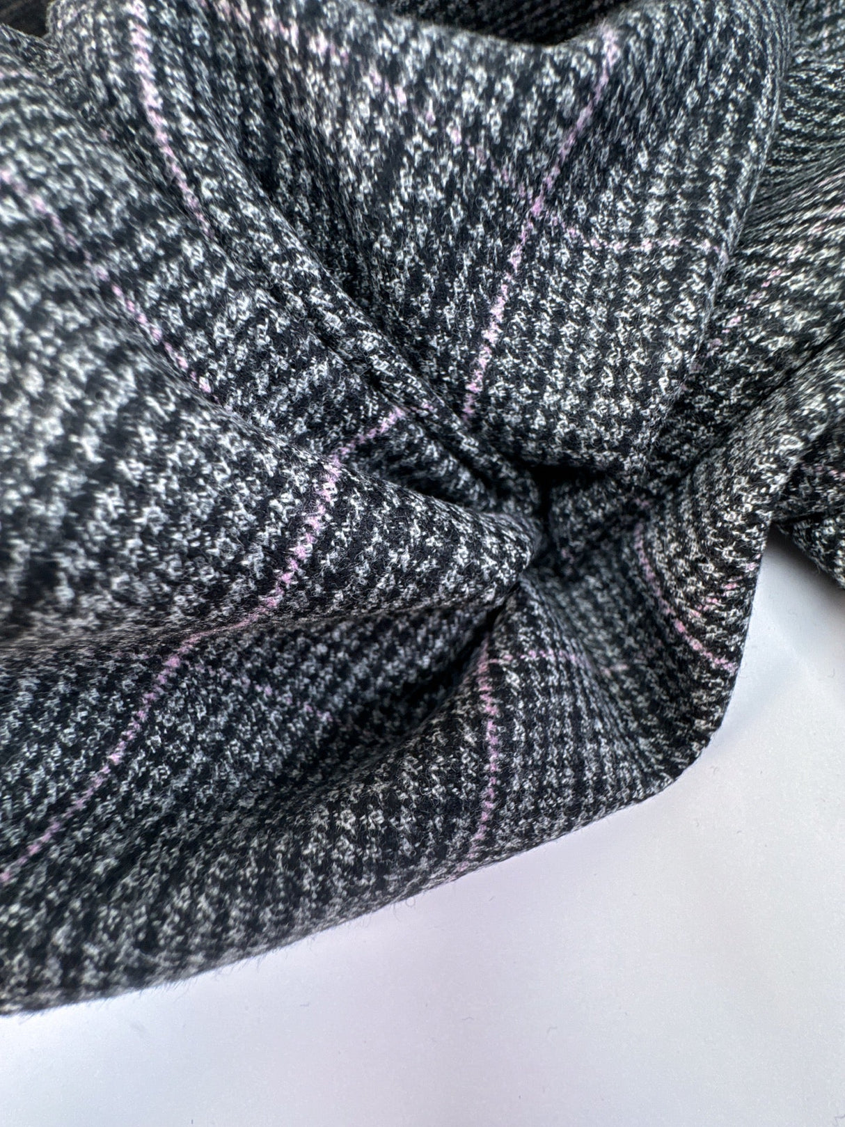 Viscose Blend Houndstooth Suiting
