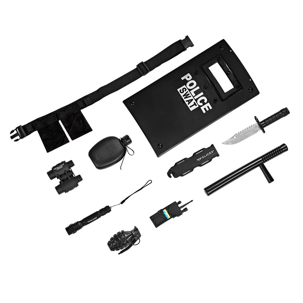 All-in-One Swat Police Role Play Accessory Set