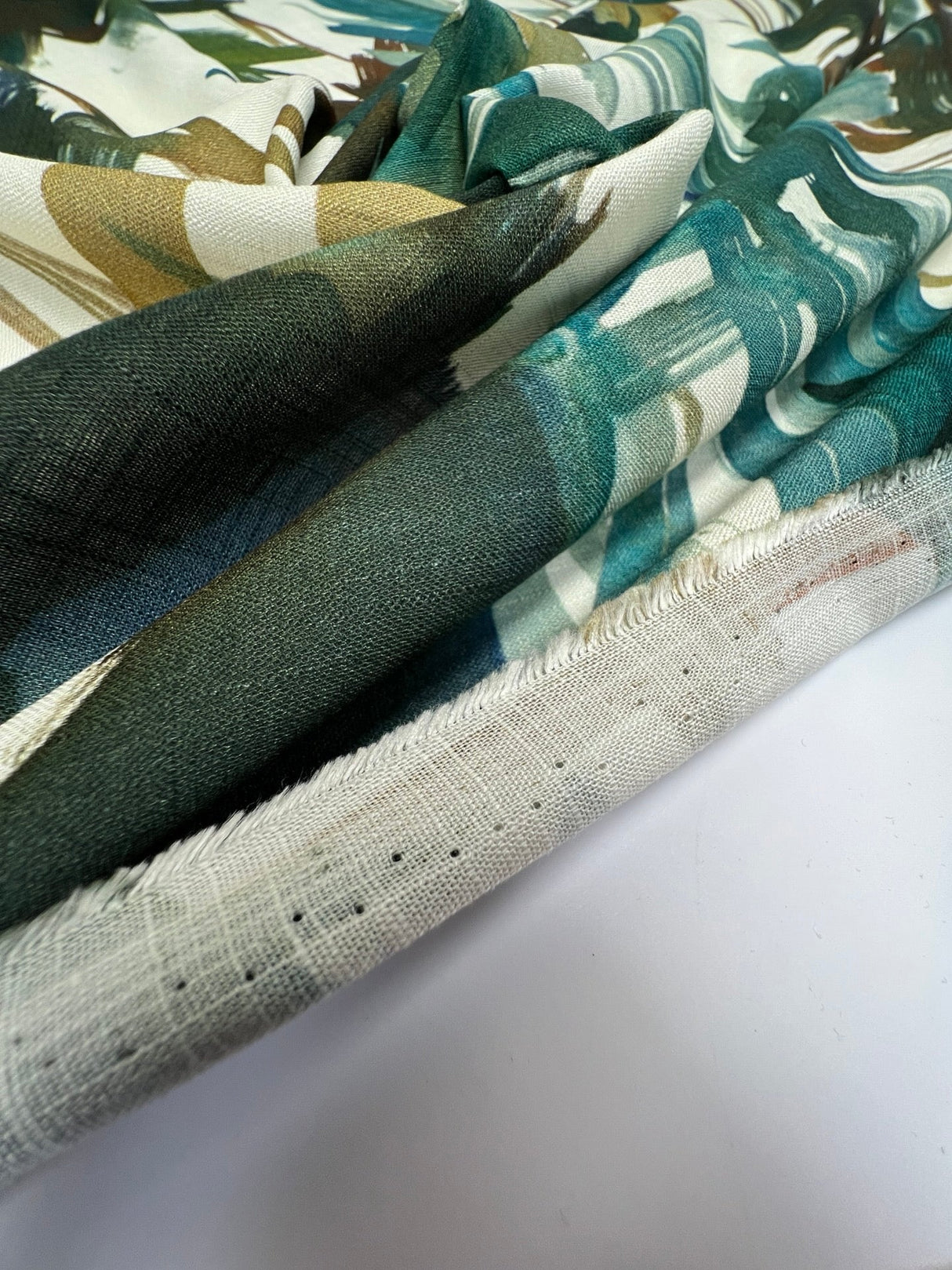 Printed Linen Cotton Woven