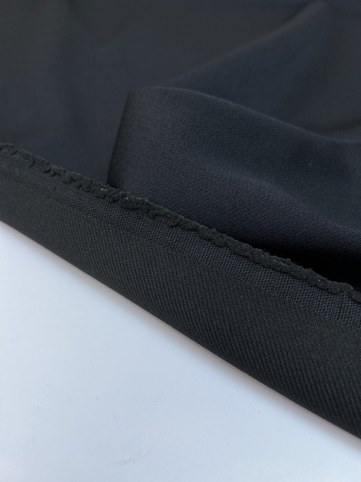 Blue Wool Twill Suit Fabric