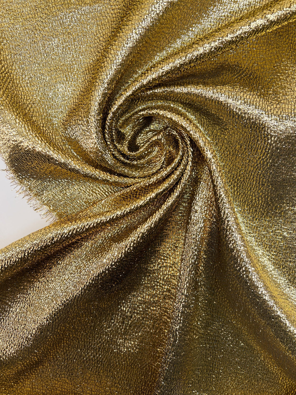 Golden Jacquard Lurex Fabric