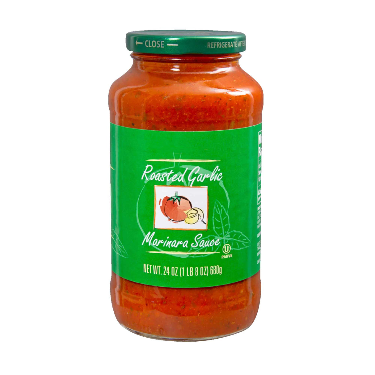 Roasted Garlic Marinara Sauce – Classic Italian-Style Tomato Sauce with Herbs & Roasted Garlic