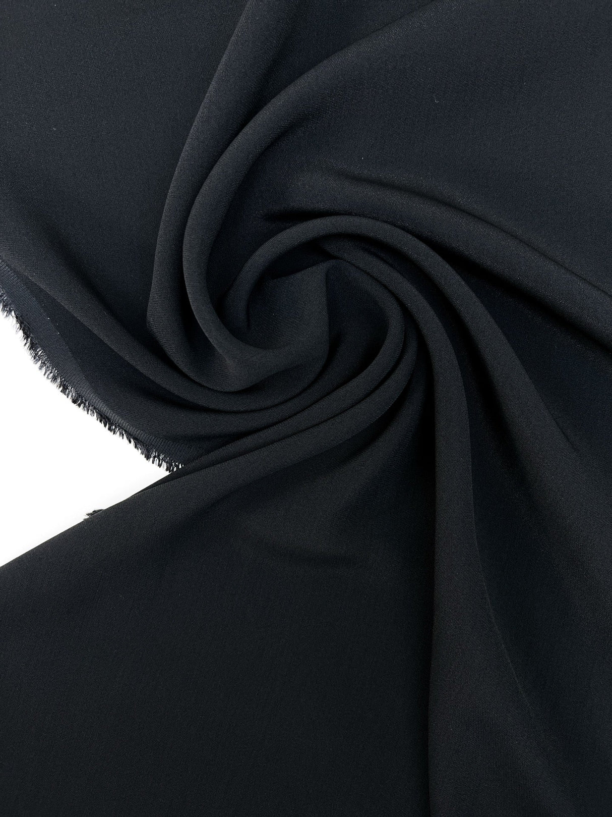 Viscose Crepe Woven Blue Black Stretch