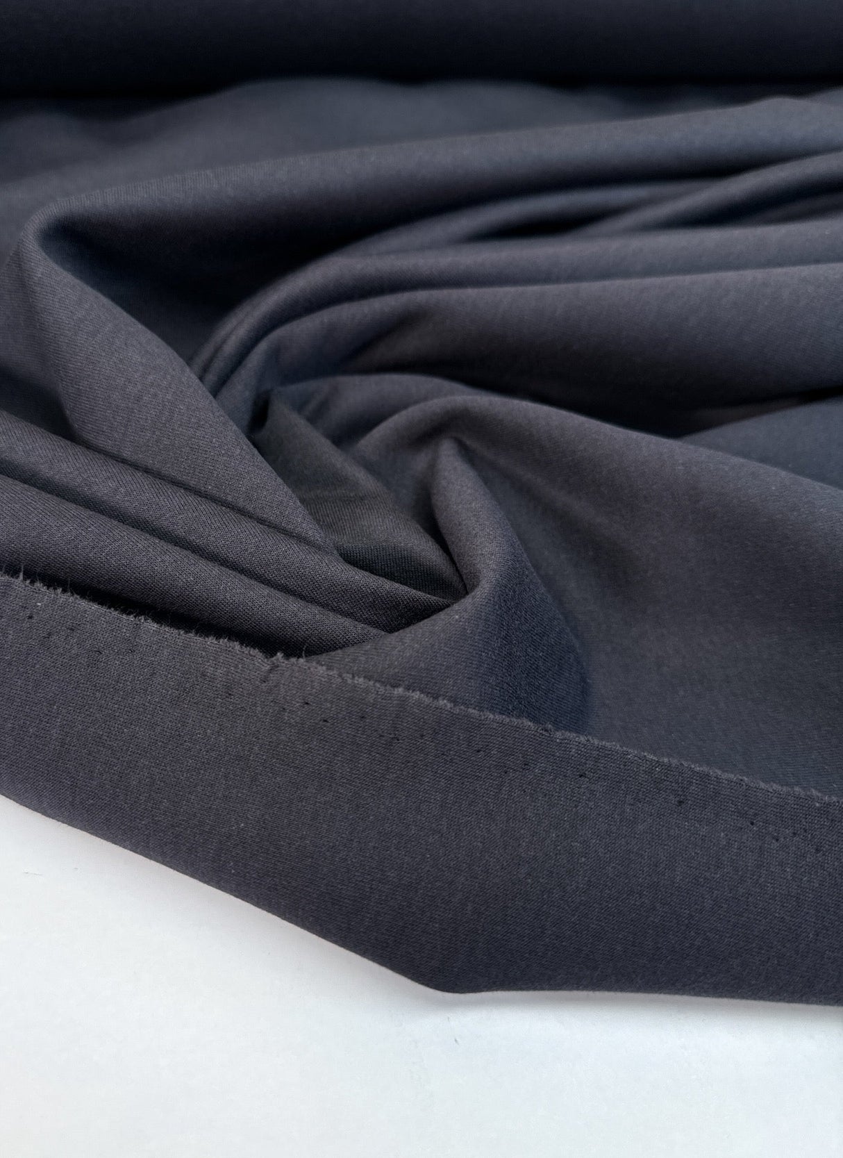 Viscose Elastane Knitted Fabric Blue