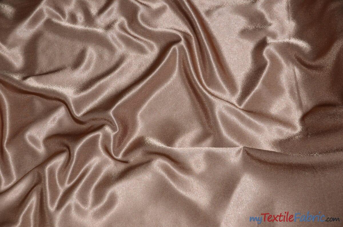 Crepe Back Satin Korea Quality Polyester Fabric - Textured Crepe Satin, 58/60" Width, Yards & Bolts