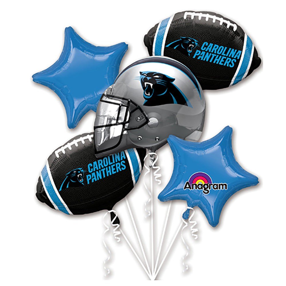 Football Balloon Bouquet Carolina Panthers