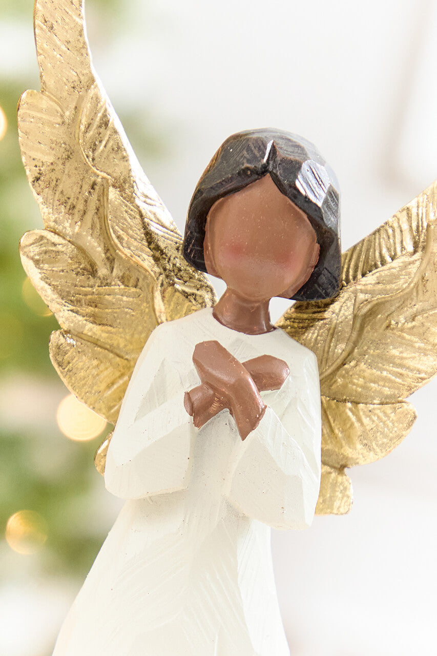 9.5" Carved Resin Angel