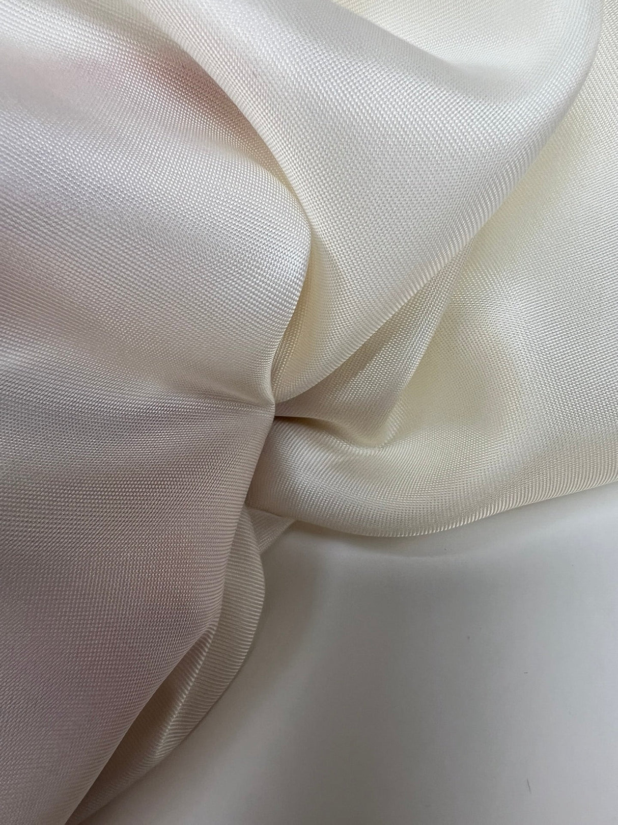 Viscose Twill Lining White Yellow